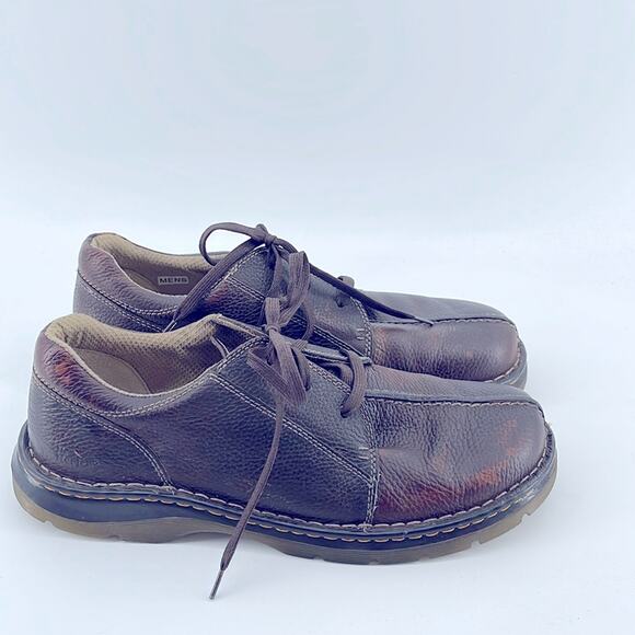 Dr. Doc Marten pebbled leather lace up comfort shoes sz 13 - Picture 1 of 8